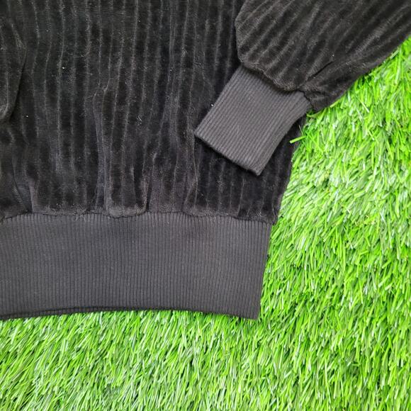 Vintage MOD Ribbed Sweater Womens XS 16x22 Black - Picture 4 of 7